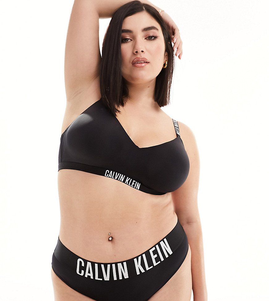 Calvin Klein curve intense power micro bikini brief in black