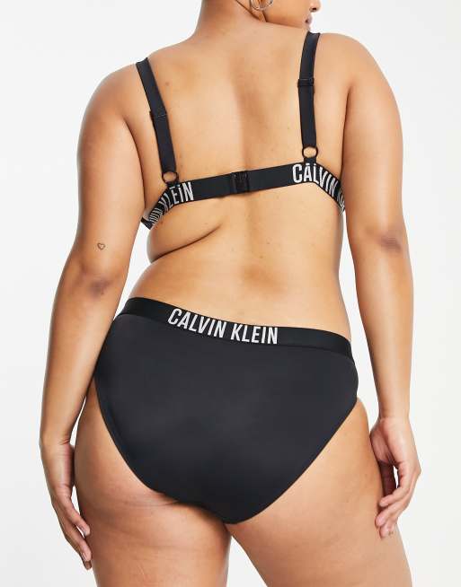 Calvin Klein logo-waistband Bikini Bottoms - Farfetch