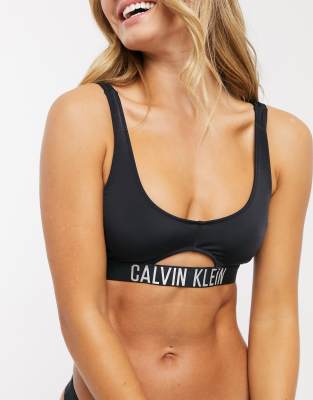 calvin klein cut out bralette