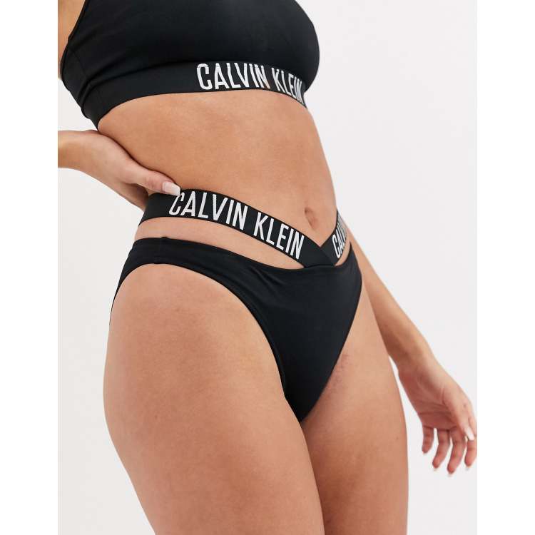 Calvin Klein Seamless Logo Bikini Black QF1631 - Free Shipping at Largo  Drive