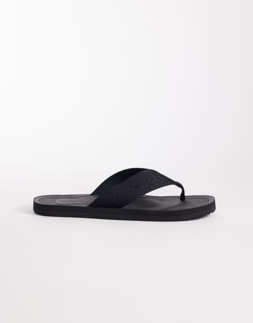 Calvin Klein – Czarne klapki japonki, 3 z 4