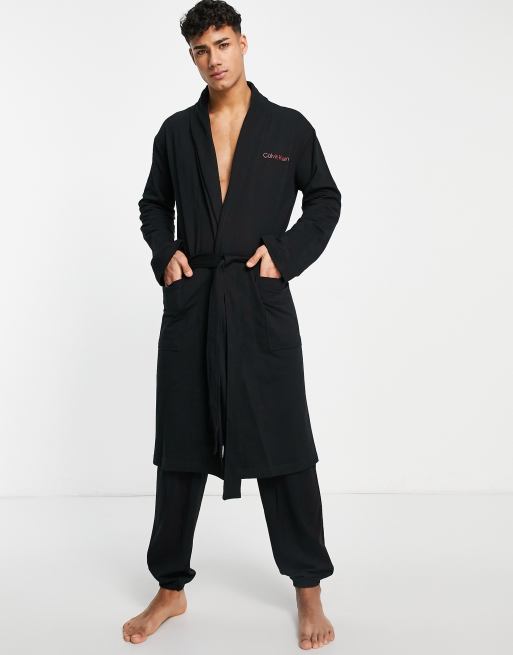 Calvin Klein – Czarny szlafrok