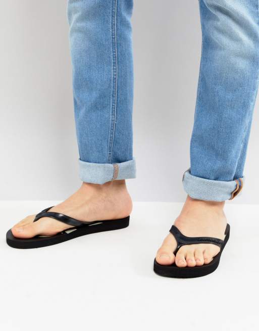 Calvin Klein – Dash – Svarta flip flops med logga