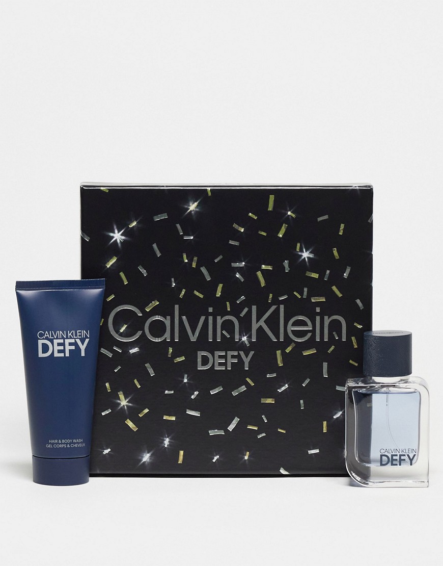 Calvin Klein Defy For Him Eau de Toilette 50ml Gift Set-No colour