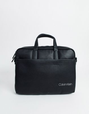 Calvin Klein - Direct - Kleine laptoptas in zwart
