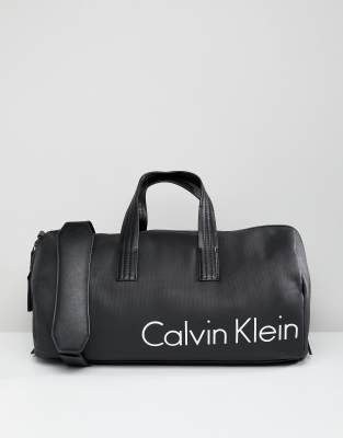 calvin klein duffle bag with wheels