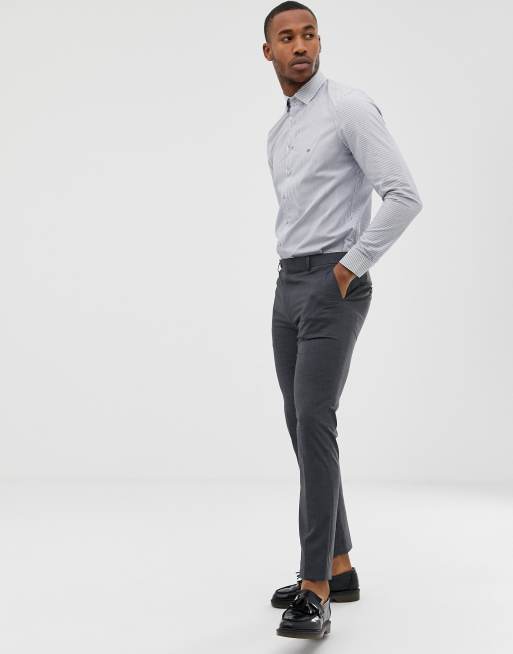 Calvin Klein Slim Fit Shirt Grey