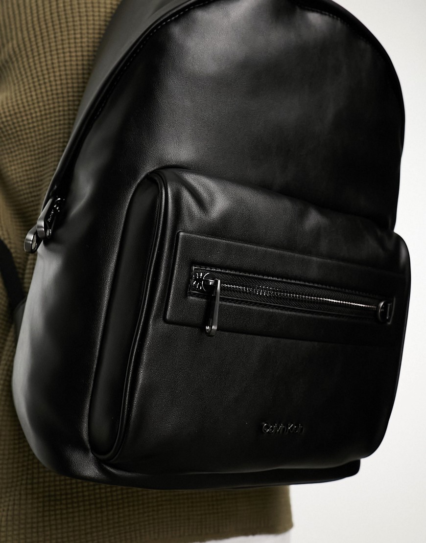 Calvin Klein elevated campus backpack in black