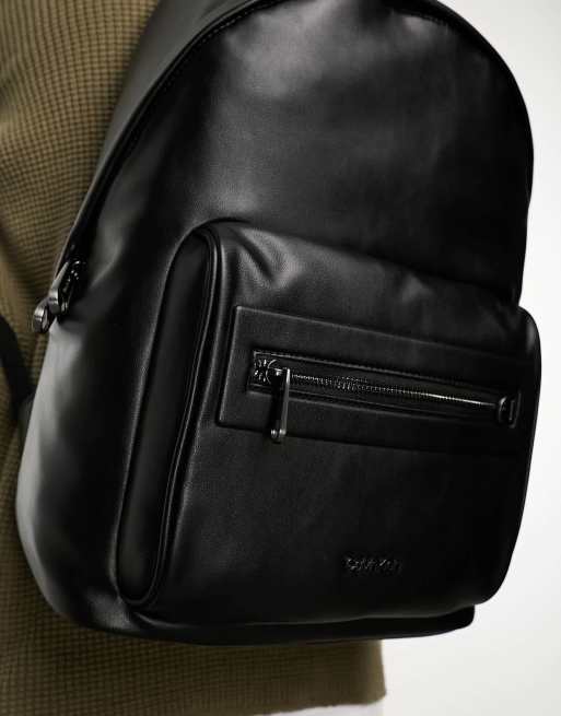 Calvin klein elevated logo hot sale backpack