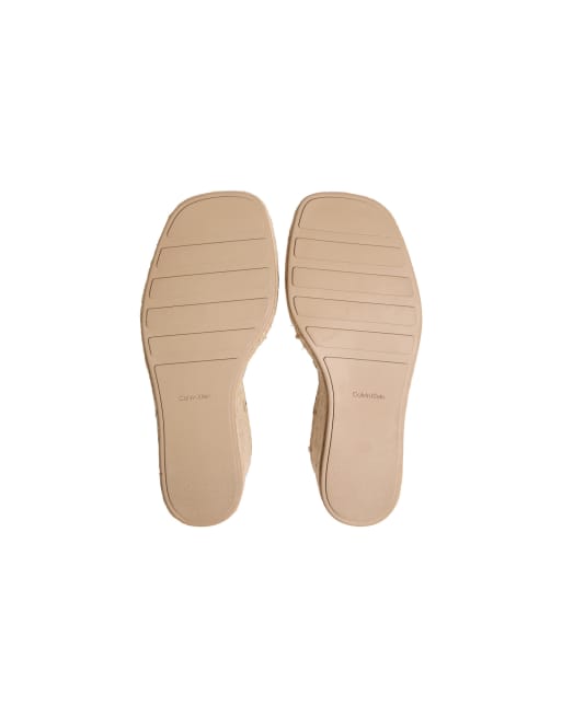 Calvin Klein Elisabeth - Espadrille-Wedgesandalen in ck black, 5 von 5