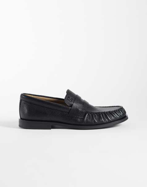 Calvin Klein - Essential - Mocassins en cuir - Noir - view 1
