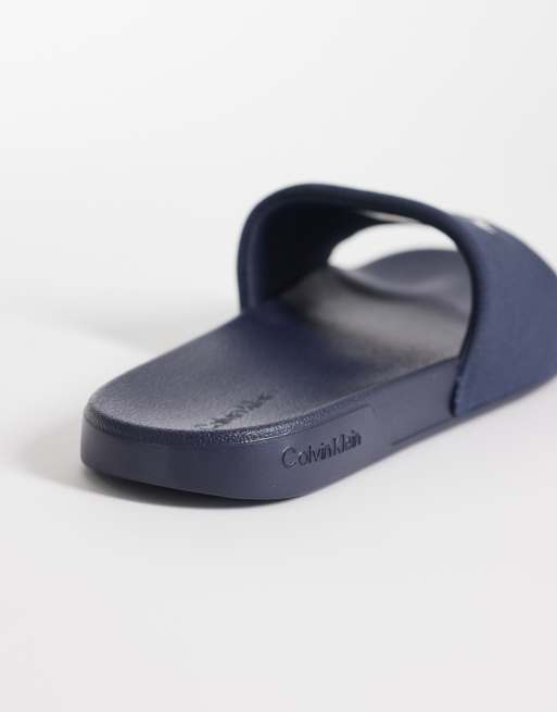 Calvin Klein – Essential – Slider in Marineblau, 4 von 4