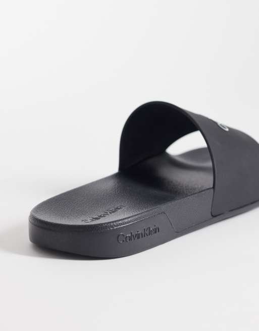 Calvin Klein - Essential - Sorte sliders med monogramlogo, 2 af 4