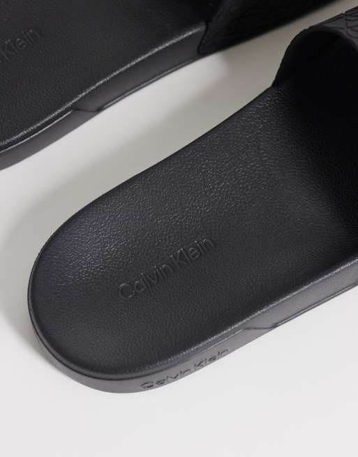 Calvin Klein – Essential – Svarta tofflor, 3 av 4