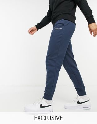 calvin klein cuffed joggers