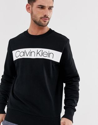 black and white calvin klein hoodie