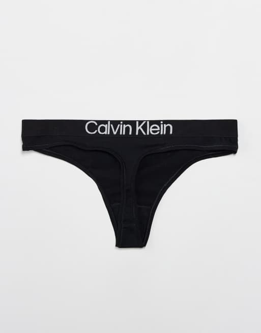 Calvin Klein – Extra Soft Cotton – 3er-Pack Tangas in Schwarz, 2 von 3