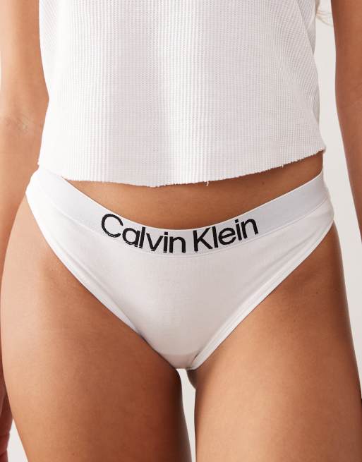 Calvin Klein Extra Soft Cotton bikini brief in white, 4 of 4