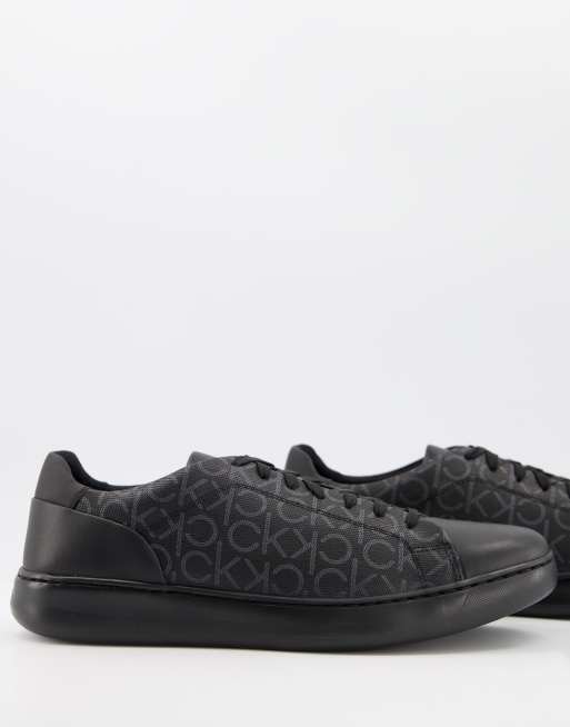 Calvin Klein falconi trainers in black