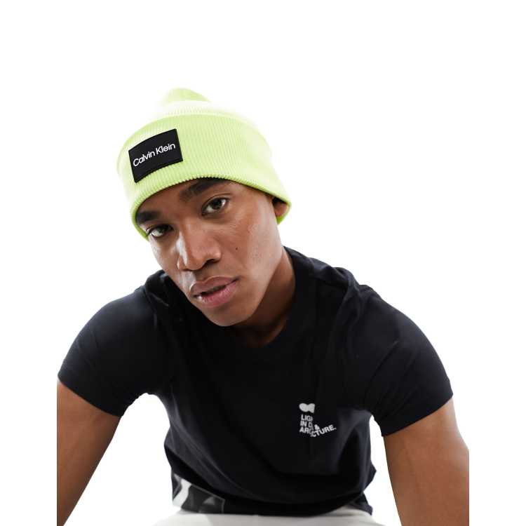 Mens calvin klein beanie hotsell