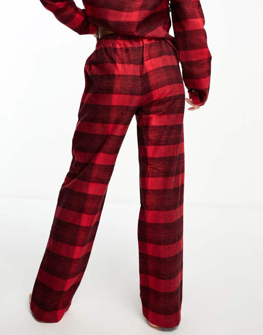 Calvin klein best sale flannel pajama pants