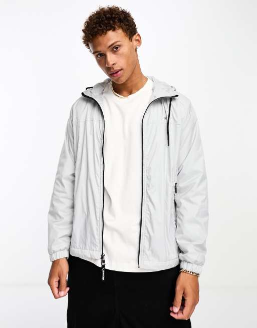 Sherpa lined shop windbreaker