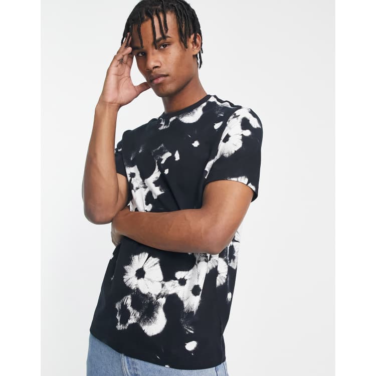 Calvin Klein floral all over print t shirt ASOS