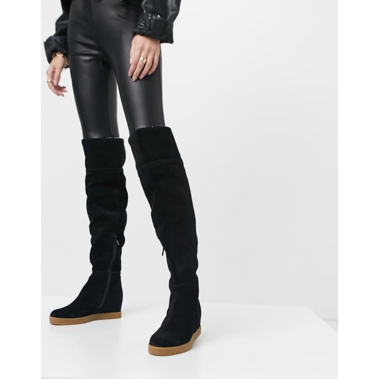 Calvin klein best sale high boots