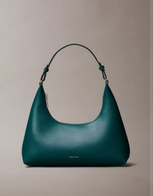 Calvin Klein Calvin Klein foil logo shoulder bag in green