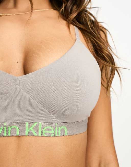 Calvin Klein - CK 96 - Brassière non doublée - Noir