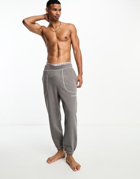 Men in grey online joggers