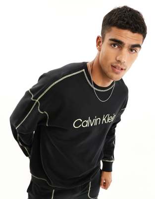 Calvin Klein Future Shift sweatshirt in black | ASOS