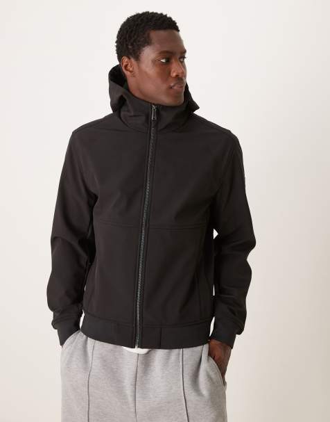 Calvin Klein - Giacca soft shell nera - view 1
