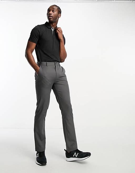 Calvin Klein Golf Bullet regular fit stretch trouser in grey | ASOS