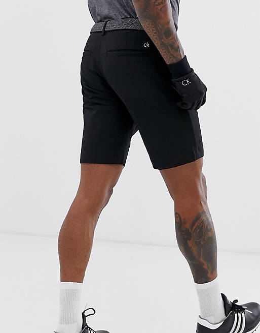 Calvin Klein Golf Genius shorts in black | ASOS
