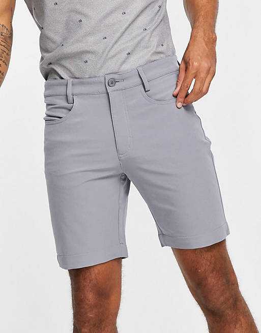 Calvin Klein Golf Genius stretch shorts in grey | ASOS