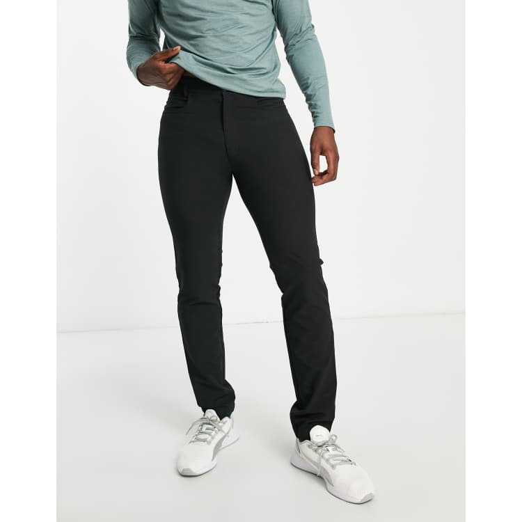 Calvin klein black stretch on sale pants