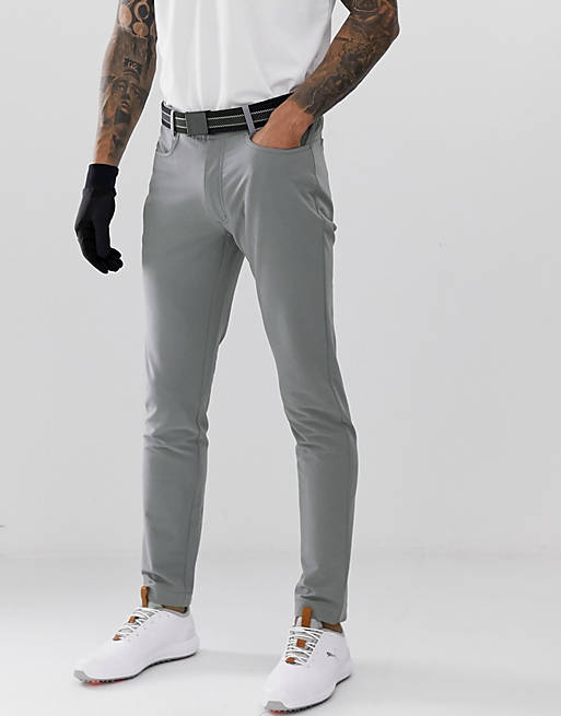 Calvin Klein Golf Genuis trousers in grey | ASOS