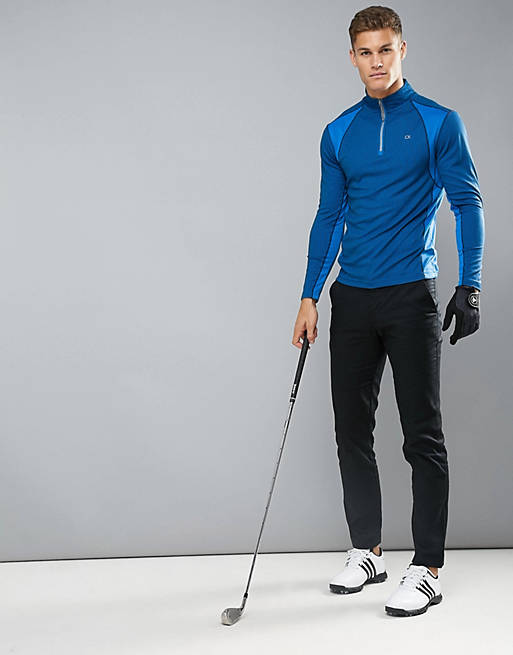 Calvin Klein Golf half zip mid layer