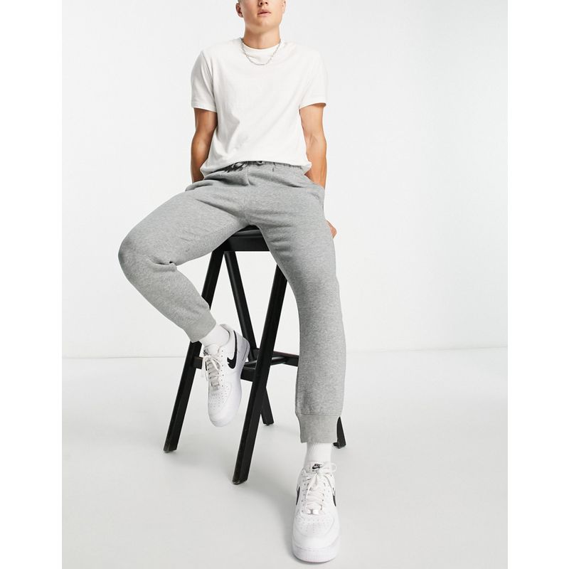 iCyEX Uomo Calvin Klein Golf - Joggers con logo grigio mélange