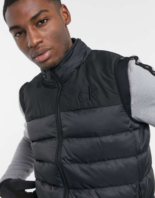 Mens calvin klein outlet gilet