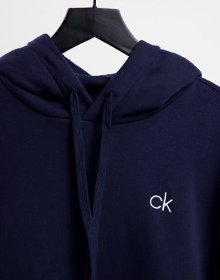 calvin klein navy hoodie