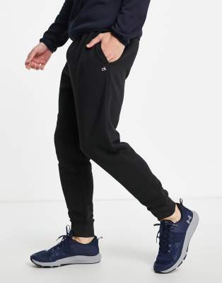 Calvin Klein Golf logo joggers in black - ASOS Price Checker