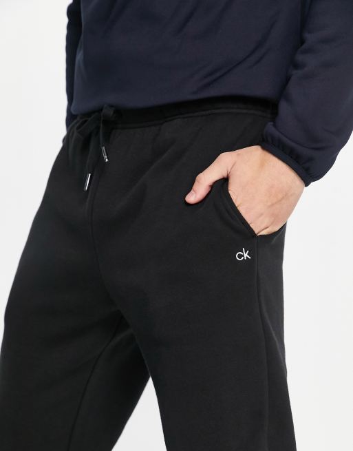 Calvin Klein Golf logo joggers in black | ASOS