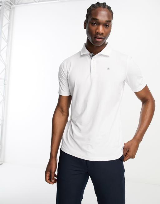 Calvin Klein Golf - Newport - Hvid polo