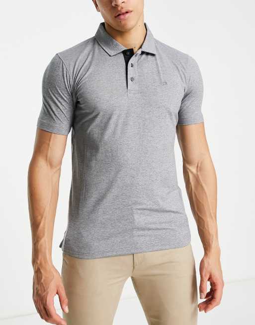 Calvin Klein Golf – Newport – Polohemd in Grau