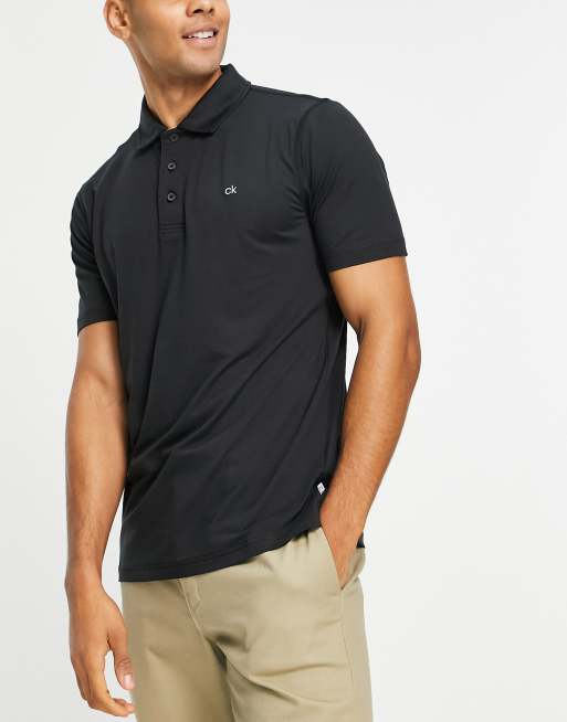 Calvin Klein Golf - Newport - Sort poloskjorte