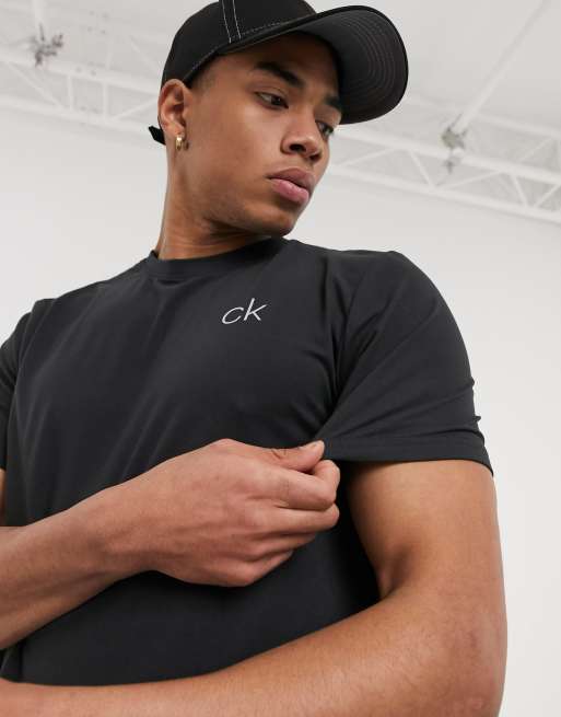 Calvin Klein Golf – Newport – svart t-shirt, 3 av 4