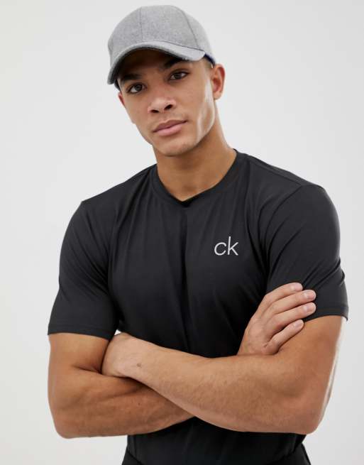 calvin klein golf t shirt black