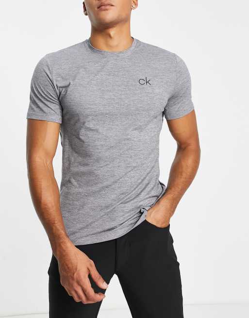 Calvin Klein Golf Newport t shirt in grey ASOS